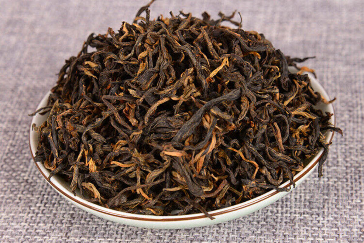 HelloYoung 500g Yunnan Fengqing Black Tea Two Leaves Mao Feng Dian Hong Kung Fu Black Tea