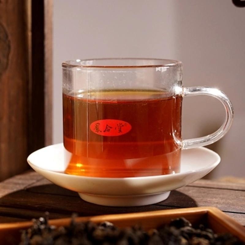 HelloYoung500g Red Biluo Black Tea In Bulk Yunnan Fengqing Dianhong Cooked Tea Fresh Tea 茶
