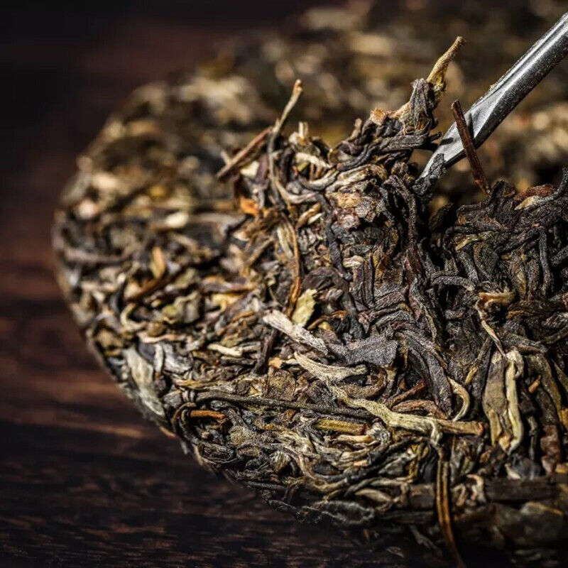 HelloYoung Zhong Cha 7741 Yunnan Chi Tse Beeng Cha Puer Pu'er Pu-erhChaCake 357g