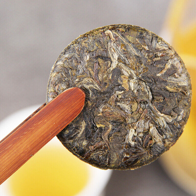 HelloYoung Organic Alpine Tree Tea Bamboo Shell Packaging Top-grade Pu'er Tea Cha Tea 200g