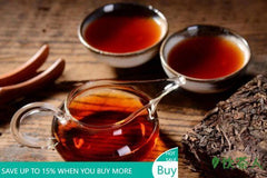 250g Classic Cooked Puer Tea 7581 Ripe Puerh Tea Brick Traditional Craft Tea
