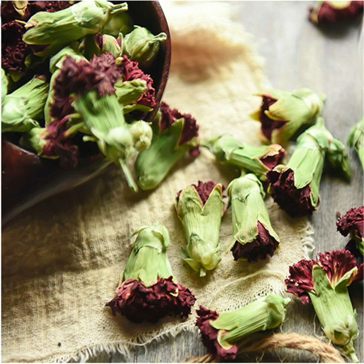 HelloYoung Super-grade Camellia Tea Carnation Flower Yunnan Dry Carnation Flower Herbal Tea