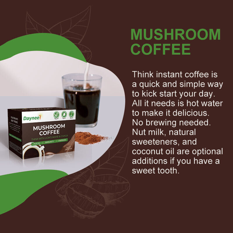 Slimming Products Weight Loss Coffee Mushroom Coffee Beverages Powder