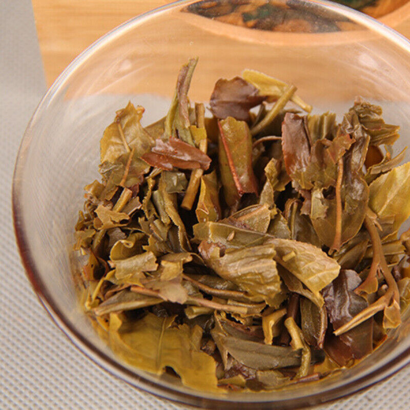 HelloYoung Mountain Rhyme Shen Puer Qizi Tea Cake Yunnan China Raw Pu-erh Tea 100g