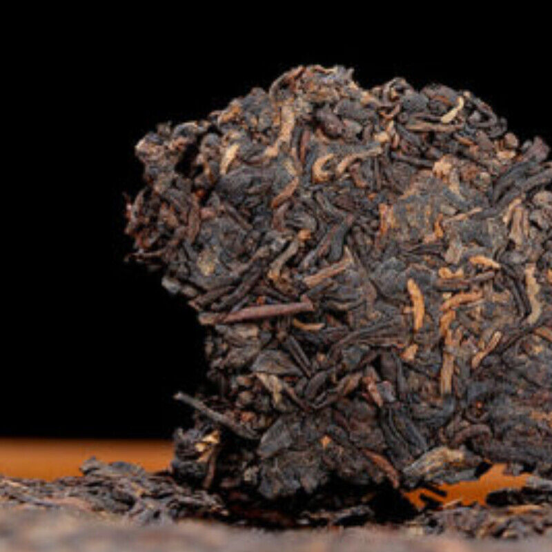 HelloYoung Yunnan Ancient Tree Pu'er 7572 Menghai Dayi Puer Tea CakeTAETEA Ripe Pu-erh 357g