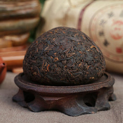 HelloYoung Liren Phoenix Tuocha Shu Puer Tea Health Ripe Pu Erh Tea 100g