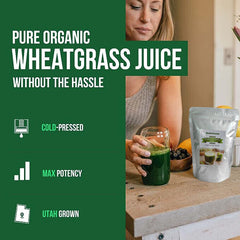 Organic Barley Grass Original Powder Juice Drink 250g 100% Natural Superfood