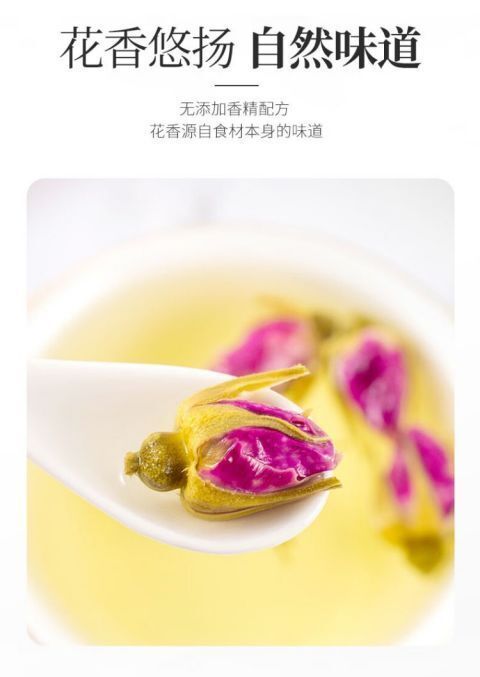 Premium Rose Bud Tea 250g Select Red Rose Flower Buds for Women's Health