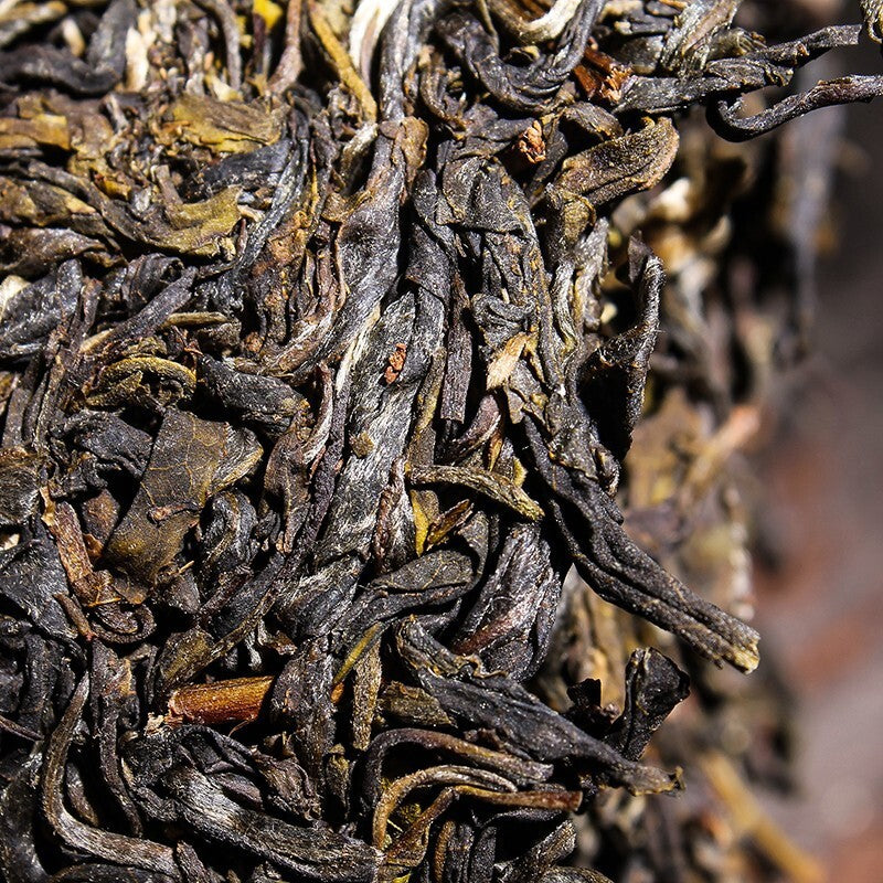 Menghu Song Da Shu Tea Puerh Tea Bamboo Tea Naka Puerh Tea Pillar 600g