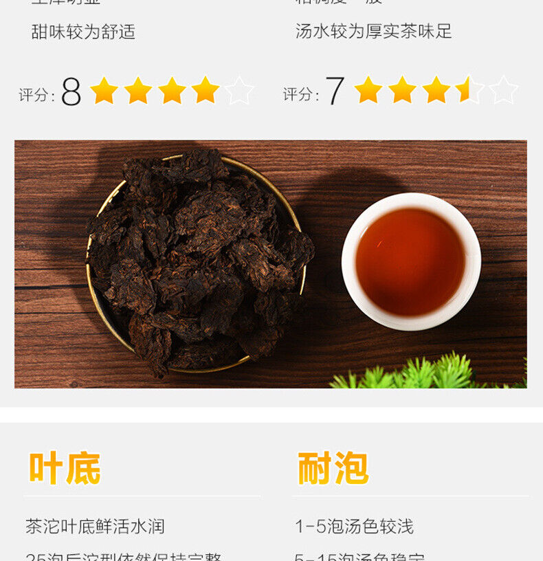 Pu-erh Tea Premium Old Tea Head Ripe Tea Crushed Silver Ripe PuErh Aged Tea 500g