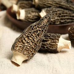 HelloYoung High Quality MOREL-DRIED-MUSHROOMS Natural Chinese Specialty Original 50g 羊肚菌