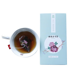 HelloYoung Triangle Tea Rose Pu'er Tea Bags Chinese Pu-Erh Black Tea 45g / 15 Bags Package