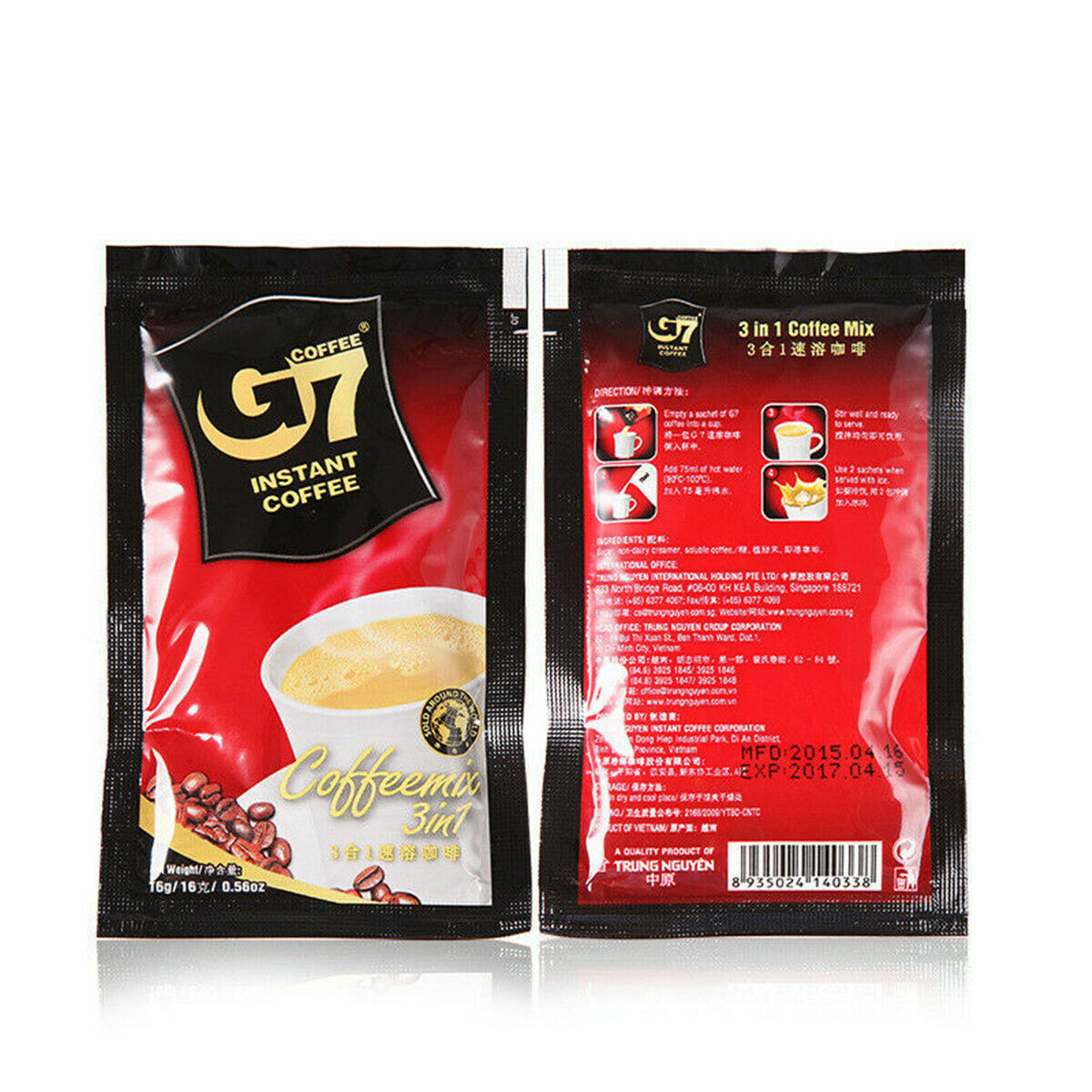 HelloYoung 800g Delicious Instant Coffee Authentic Vietnam Slimming Coffee Loss Weight