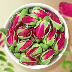 Premium Rose Bud Tea 250g Select Red Rose Flower Buds for Women's Health