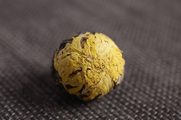 HelloYoung Yunnan Pu'er tea rose jasmine tea dragon pearl peony flower ball 6 flavors 18pcs