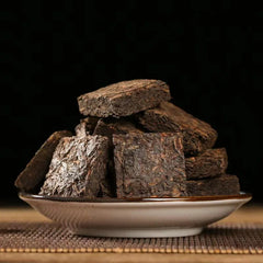 Mini Tuocha Original High Fragrance Aged Pu'er Ripe Tea Small Gold Brick 500g