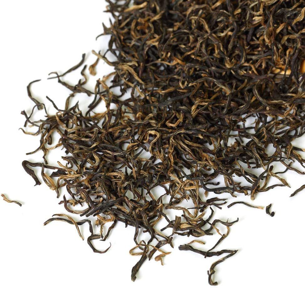 Black Tea Bags 100g Fujian Wuyi Jinjunmei Eyebrow Chinese Black Tea Loose Leaf