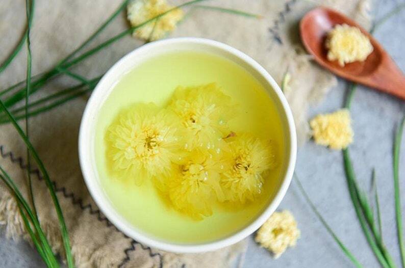 Organic Dried Chrysanthemum Buds Tea Relieve Stress High Quality