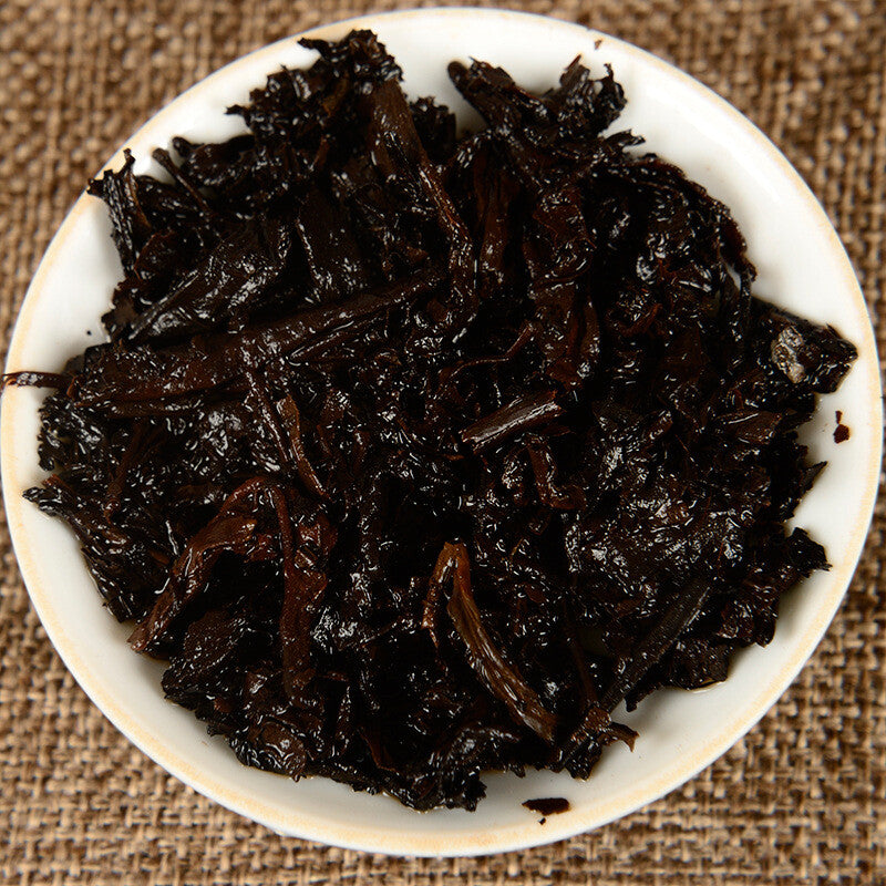 Yiwu Zhengshan Early Spring Tea Cooked Tea Yunnan Pu'er Tea 357g