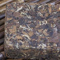 HelloYoung White Tea Brick Ancient Shou Mei Tea Chinese Tea Health 500g Top-Grade