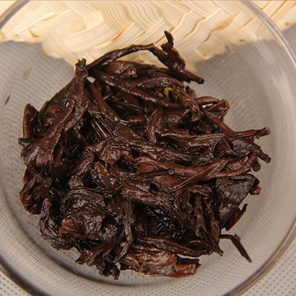 HelloYoung Ancient Tree Bamboo Basket Packing Spring Puer Tea Ripe Puerh Tea Loose Tea 800g