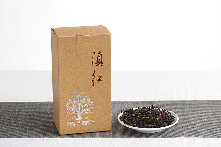 HelloYoung 80g/box Yunnan Fengqing black tea DianHong KungFu tea Ancient black tea Mao Feng