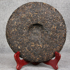 HelloYoung Health Care Organic Big Leaf Pu-erh Green Tea Cake Yunnan Old Pu'er Cha Tea 400g