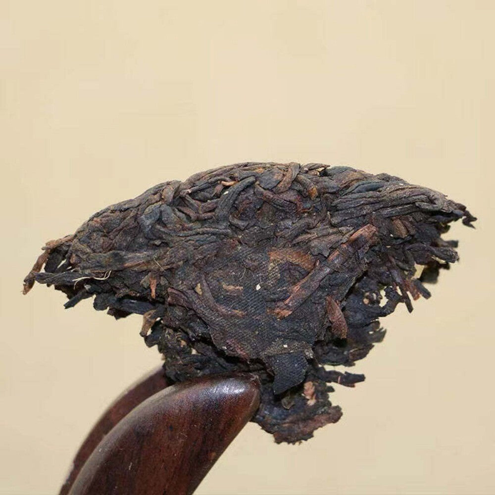 Ripe Yunnan Pu-erh Black Tea Benefits Glutinous Rice Puerh Cooked Tea Cake 100g