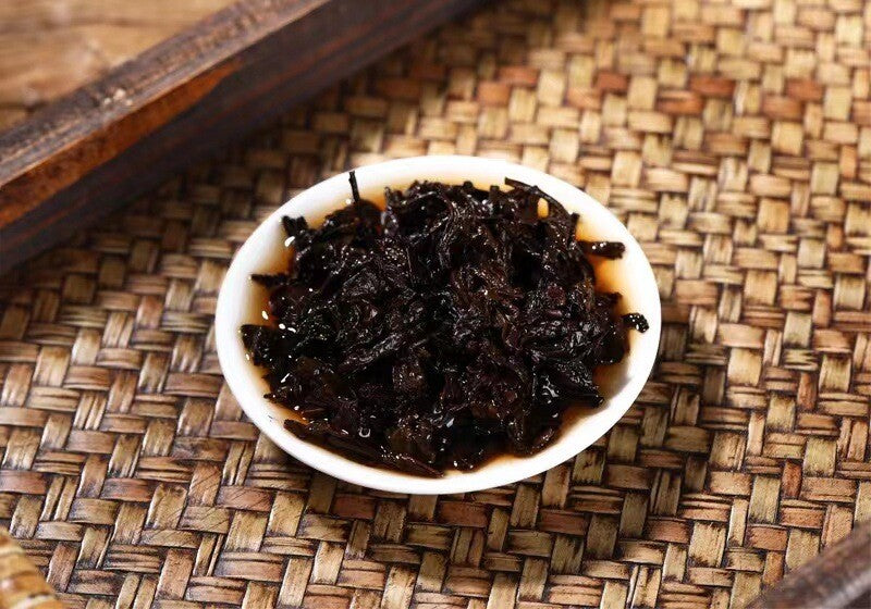 500g Yunnan Small Square Brick Pu'er Tea Banzhang Brick Tea Aged Pu'er