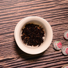 HelloYoung 500g Yunnan Pu'er Tea Leaves Jindian Tea Factory Rose Flavor Small Tuo Tea Ripe