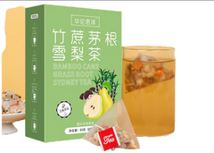HelloYoung Bamboo Cane and Roots of Snow Pear Tea Triangle Bag No-boil Tea Bags 80g