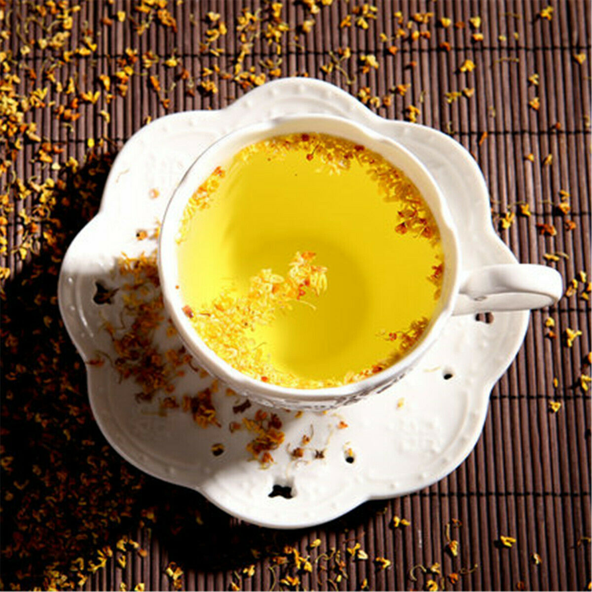 HelloYoung Sweet Osmanthus Flower Tea Herbal Tea Flower Green Tea Flos Osmanthus Fragrantis