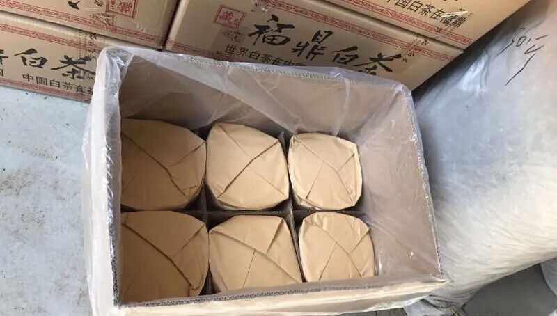 HelloYoung New Natural Organic Tea Bai Hao Yin Zhen Pekoe Silver Needle White Tea Cake 300g