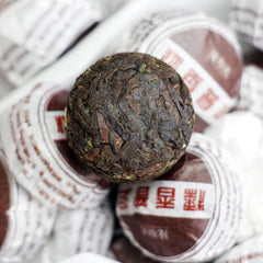 HelloYoung 500g Dai Jia Nuoxiang Tuo Tea Yunnan Pu'er Ripe Tea Nuoxiang Tuo Mini Tuo Tea