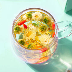Honeysuckle, Chrysanthemum and Goji Berry Tea Health Flower and Fruit Tea 14G