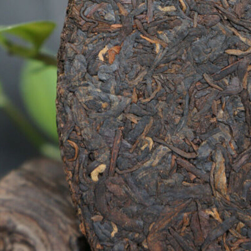 HelloYoung Ripe Pu-erh Tea Big Snow Shang Pin Golden Ribbon Yunnan Xiaguan Puer 357g