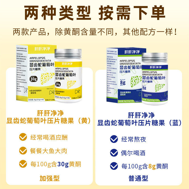 Botanical extractsLiver tablets for late nights and overtime drinking