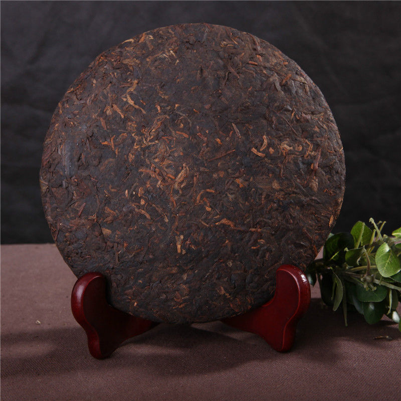 HelloYoung330g Pu-erh Tea Ripe Organic Cooked Puer Shu Tea Factory Direct Green Food Black Tea