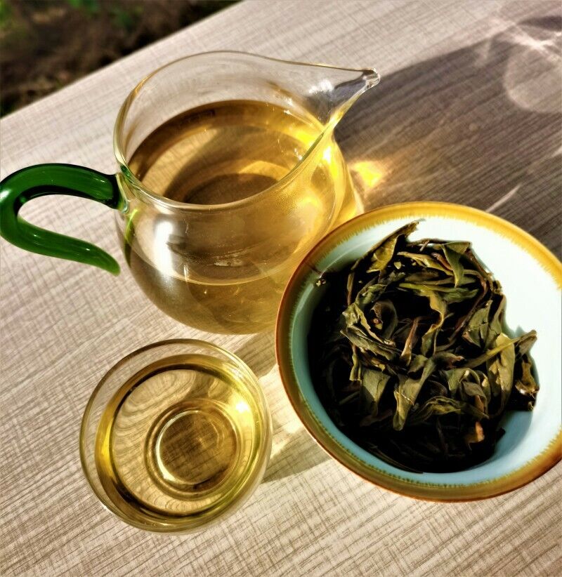 HelloYoung Weight Loss Healthy Drink Green Tea Menghai Pu'er Tea Arbor Puer Tea 357g