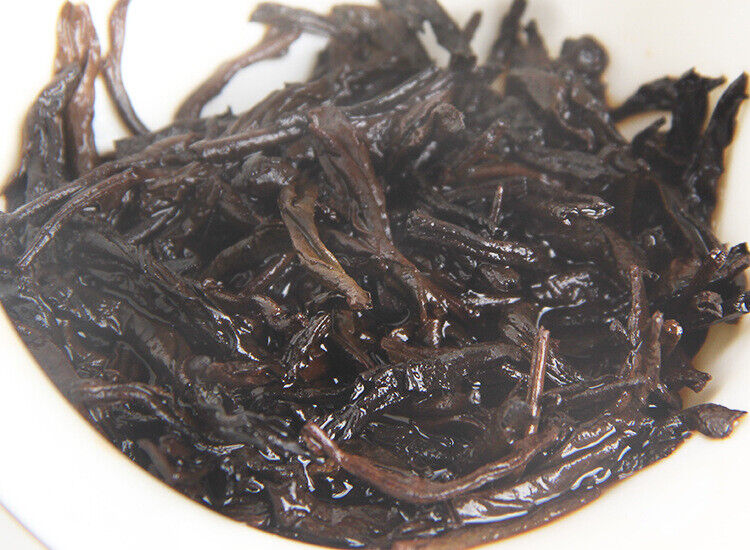 HelloYoung 50g Yunnan Ripe Tea Cake Banzhang Pu'er Aged Menghai Ancient Tree Dry Storage Pu