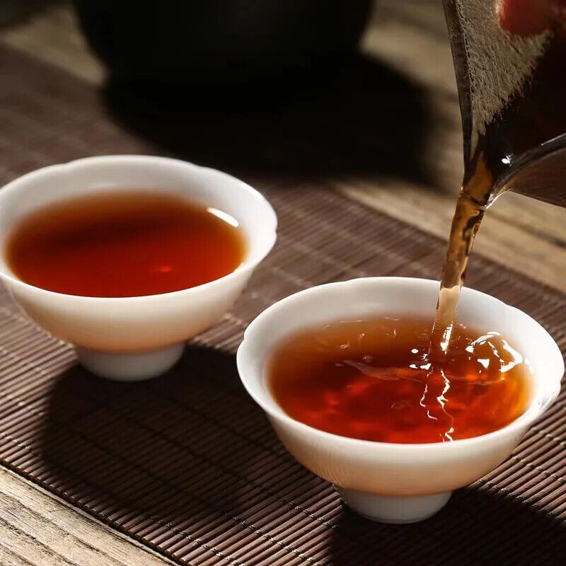 Mini Tuocha Original High Fragrance Aged Pu'er Ripe Tea Small Gold Brick 500g