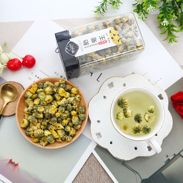 HelloYoung 45g/bottle Tongxiang First Harvest Fetal Chrysanthemum King Chrysanthemum Tea