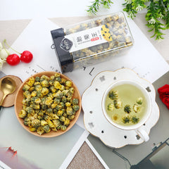HelloYoung 45g/bottle Tongxiang First Harvest Fetal Chrysanthemum King Chrysanthemum Tea