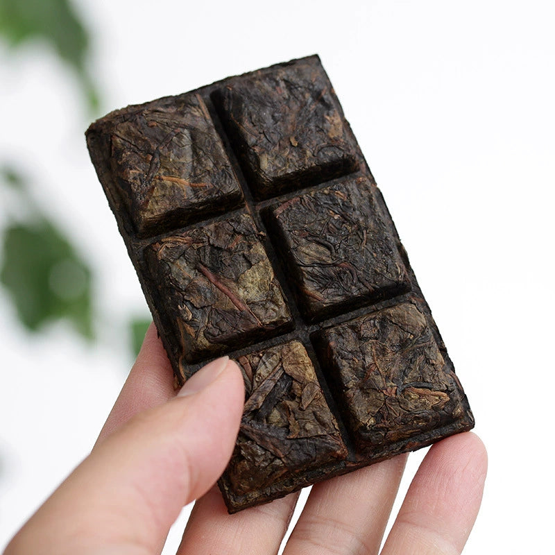 HelloYoung TeaYunnan Muzhi Dianhong Red Rhyme Small Brick 50gPc Mini Black Tea