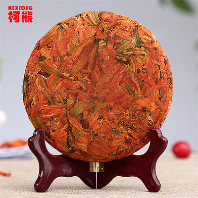 HelloYoungPremium 200g lilies Pure natural Lily scented tea cake lungs cough sedative tea