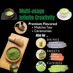 HelloYoung Organic Matcha Green Tea Powder weight loss products 100% Natural & Pure, Ceremonial Grade, No Additives or Fillers, NO GMO