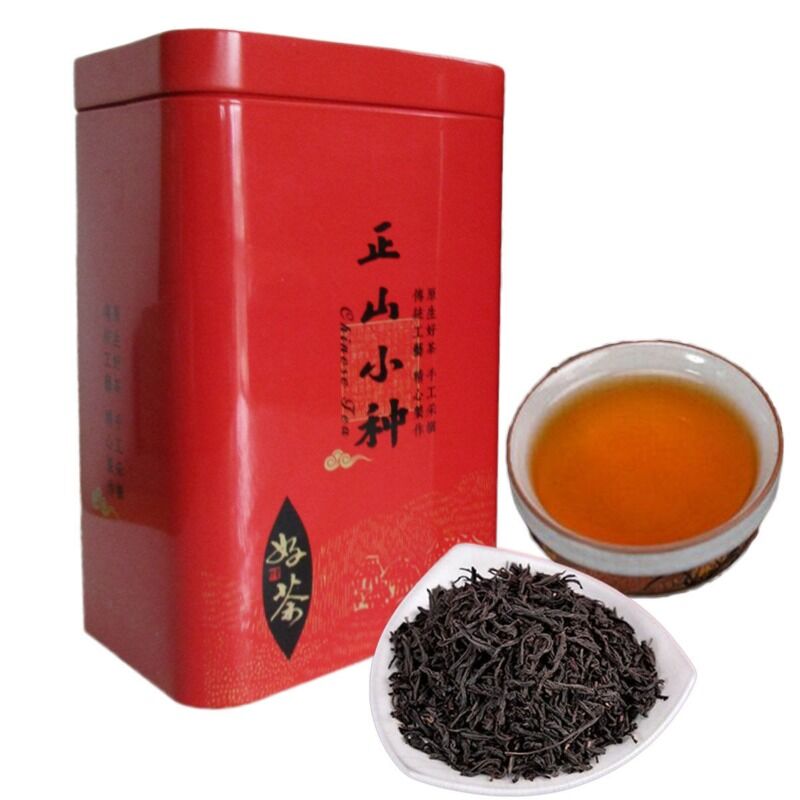 HelloYoung TeaAAAAA Lapsang Souchong Black Tea Without Smoked Flavor 100g Chinese Red Tea