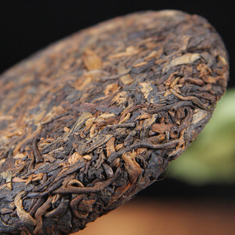 HelloYoung100g/pc, high quality ripe pu erh Tea Meng Hai old puer tea tree Old tea tree material tea