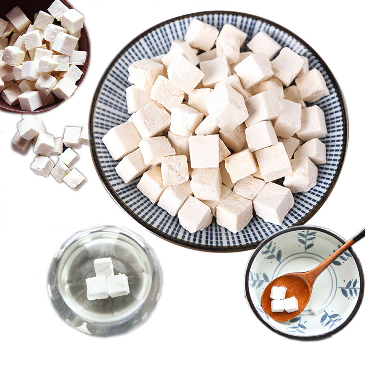 HelloYoung Poria Cocos Yunnan Poria Cocos Lump Poria Cocos Tablet  Beauty and Health Tea
