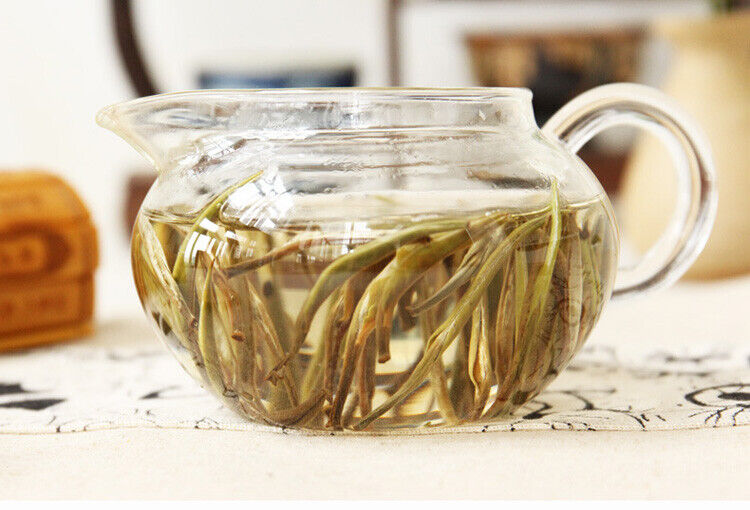 HelloYoung White Tea Loose Leaf Chinese Organic Bai Hao Yin Zhen Silver Needle Buds